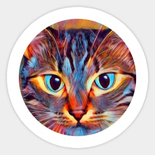 Four-Legged mycat, revolution for cats Sticker
